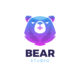 bear logo design template