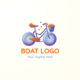 bicycle logo design template