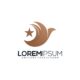 bird star modern luxury logo