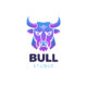 bull logo design template