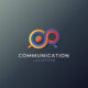 gradient communication design template